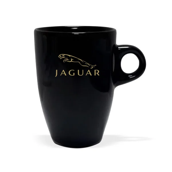 4512457 ماگ سرامیک دسته انگشتی تمام مشکی کد ۹۹۹