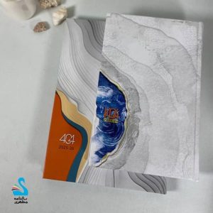 سالنامه سایز وزیری و رقعی با جلد سلفون