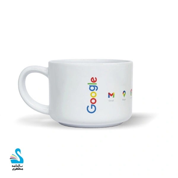 490سفید فنجان سرامیک تمام سفید کد490