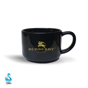 فنجان سرامیک full black کد490