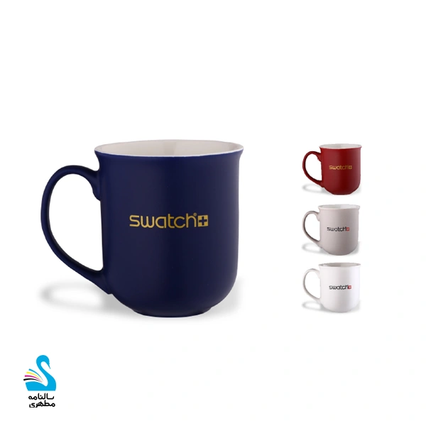 5005 ماگ سرامیک بیرون مات داخل براق کد 5005