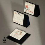 تقویم رومیزی بهار